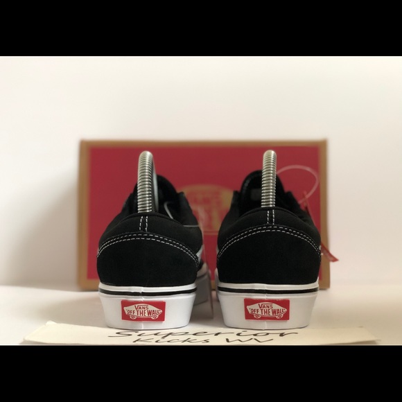 Vans Old Skool Lite (Suede/Canvas) “Black/White” - Picture 4 of 7